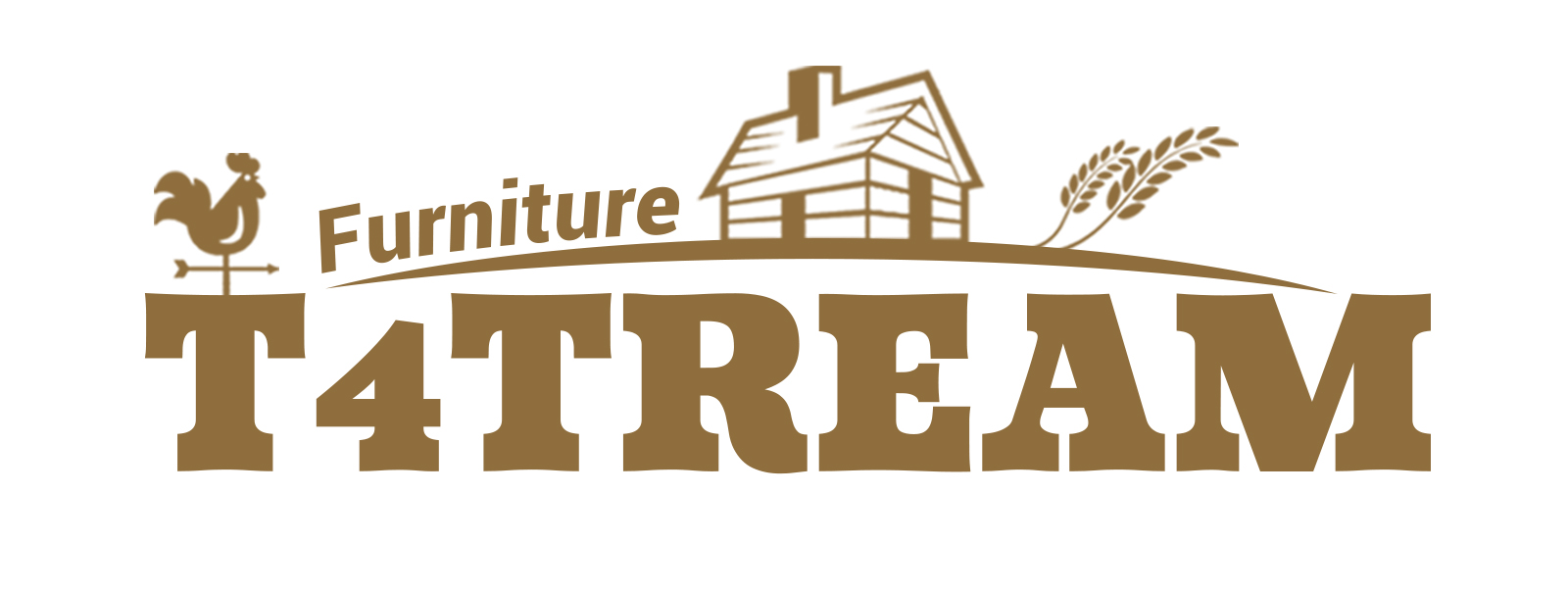 T4TREAM Fluted Makeup Vanity Desk & Dresser Collection